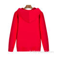 Wholesale personnalisé 100% coton unisexe zipper sweatshirt vêtements